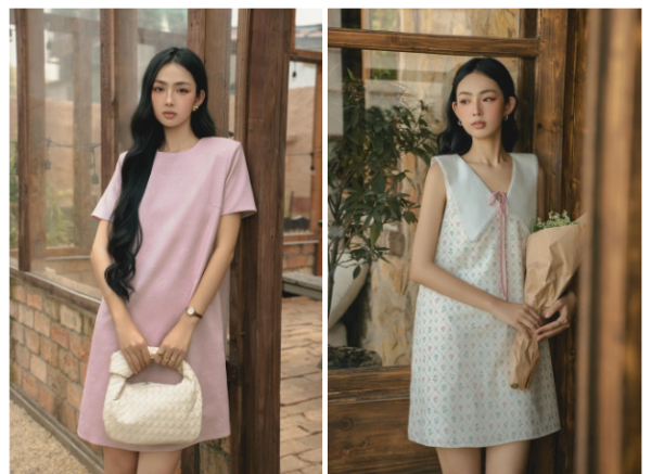 Thiết kế váy suông vẫn "hot" mùa nắng