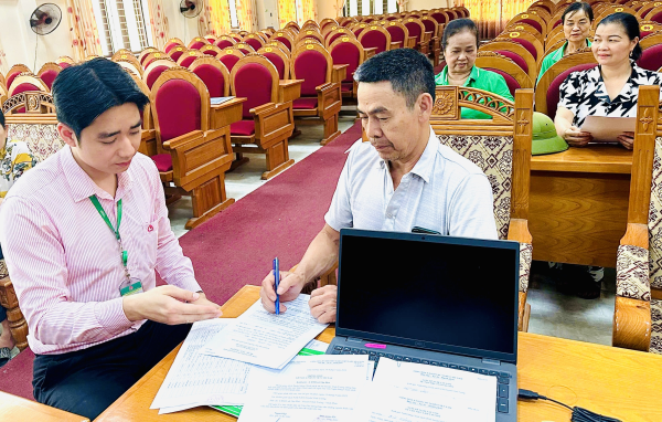 Hiệu quả nguồn vốn Ngân hàng Chính sách xã hội huyện Vĩnh Tường