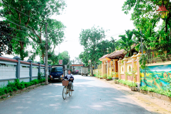 Vóc dáng nông thôn mới nâng cao Lũng Hòa