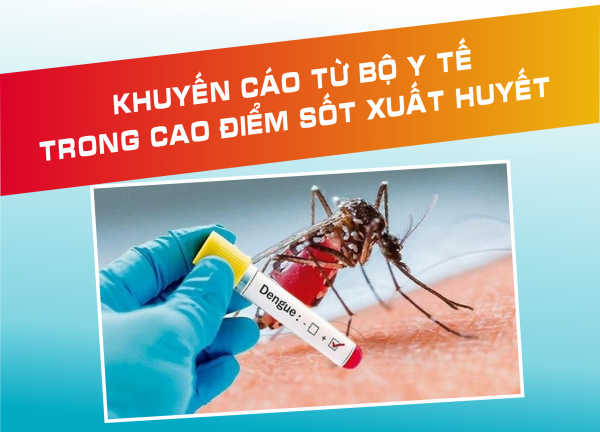Khuyến cáo từ Bộ Y tế trong cao điểm sốt xuất huyết