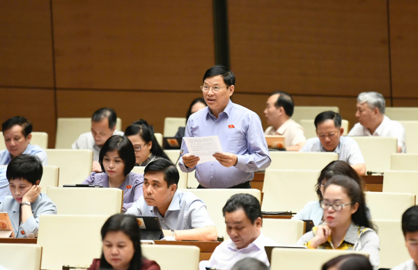Đại biểu Quốc hội tỉnh cho ý kiến vào dự thảo Luật Công nghiệp công nghệ số