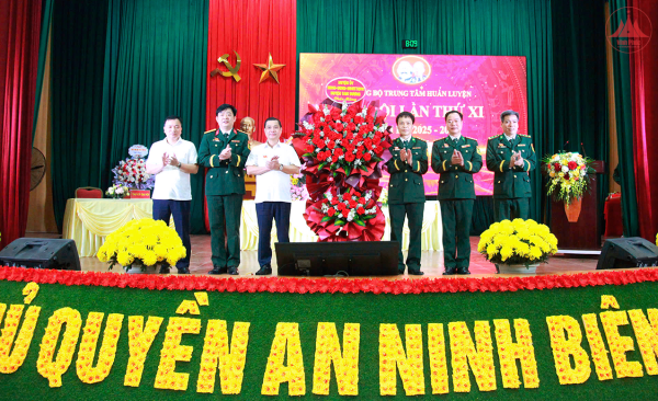 Đại hội lần thứ XI, Đảng bộ Trung tâm Huấn luyện Bộ đội Biên phòng nhiệm kỳ 2025-2030