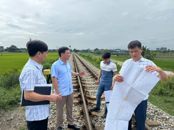 Huyện Vĩnh Tường đẩy nhanh tiến độ giải phóng mặt bằng Dự án đường song song đường sắt Hà Nội - Lào Cai