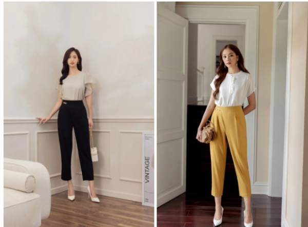 Quần baggy cho cô nàng hạt tiêu vừa thoải mái vừa tôn dáng
