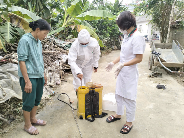 Phòng, chống các bệnh truyền nhiễm mùa mưa bão