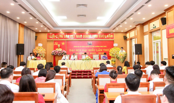 Đảng bộ Sở Nông nghiệp và Môi trường: Đại hội đại biểu lần thứ I, nhiệm kỳ 2025 - 2030