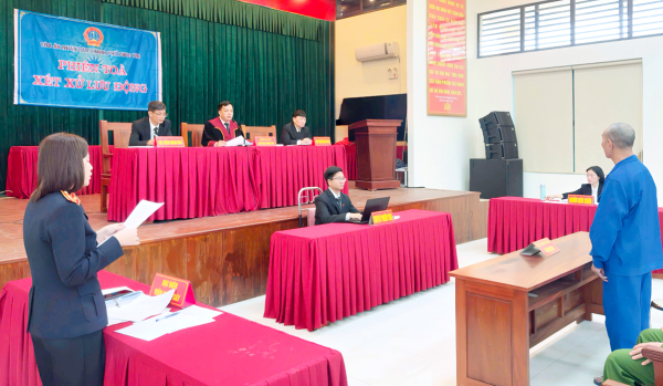 Hiệu quả tuyên truyền từ các phiên tòa xét xử lưu động