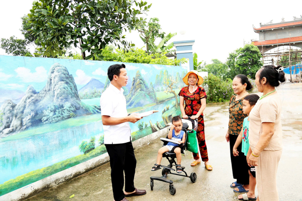 Đồng Ích nỗ lực cải thiện môi trường sống xanh, sạch, đẹp