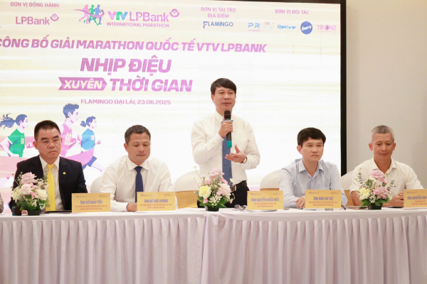 Công bố Giải Marathon Quốc tế VTV LPBank - Nhịp điệu xuyên thời gian 2025