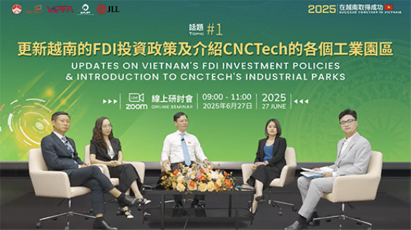 Cập nhật chính sách đầu tư FDI tại Việt Nam và giới thiệu các Khu công nghiệp của CNCTech