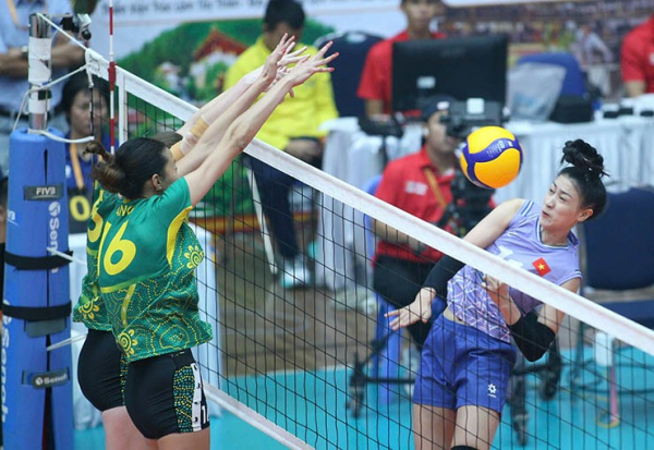 Đội tuyển bóng chuyền nữ Việt Nam thắng đậm trận ra quân VTV Cup 2025