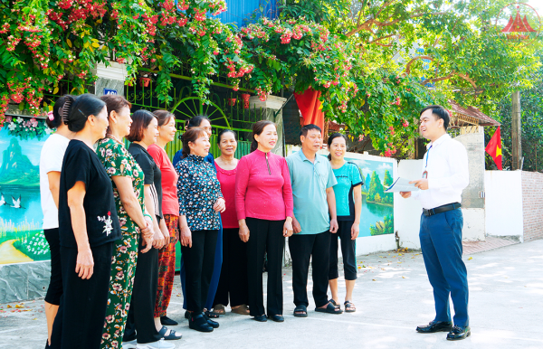 Phúc Yên phát huy vai trò nêu gương của cán bộ, đảng viên