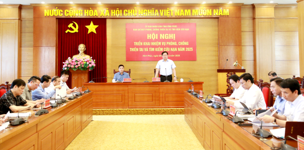 Triển khai nhiệm vụ phòng, chống thiên tai và tìm kiếm cứu nạn năm 2025