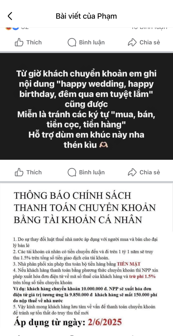 Đừng biến người tiêu dùng thành “lá chắn thuế”