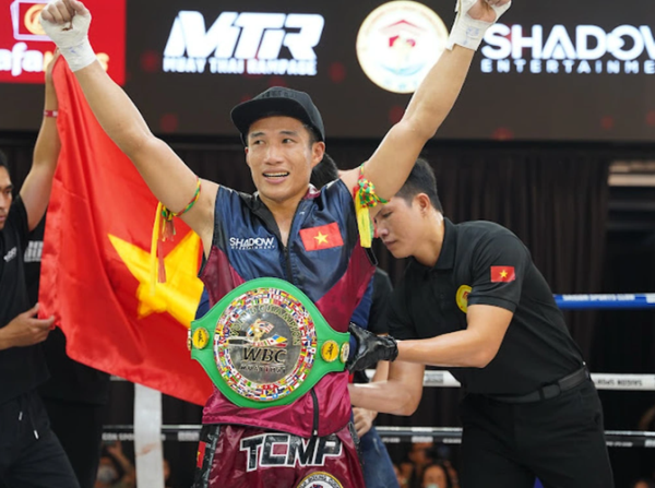 Võ sĩ Việt Nam giành đai vô địch WBC Muay thế giới