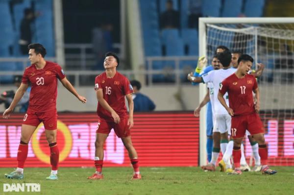 Điều nghiệt ngã với đội tuyển Việt Nam sau trận thua Iraq