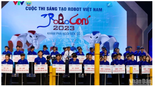 Khai mạc vòng chung kết Robocon Việt Nam 2023