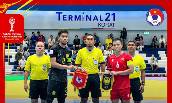 Đội tuyển futsal Việt Nam thắng kịch tính Malaysia tại giải Đông Nam Á