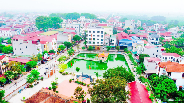 Thị trấn Tam Hồng đầu tư cơ sở hạ tầng xứng tầm đô thị trẻ