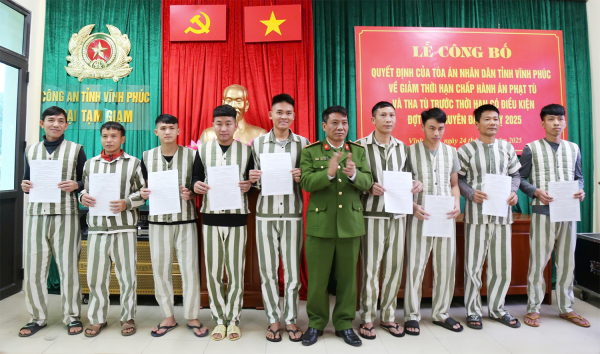 Bảo đảm việc xét đặc xá công khai, minh bạch, chặt chẽ