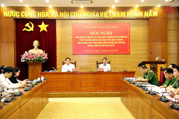 Tăng cường, nâng cao hiệu quả công tác phòng, chống và kiểm soát ma túy