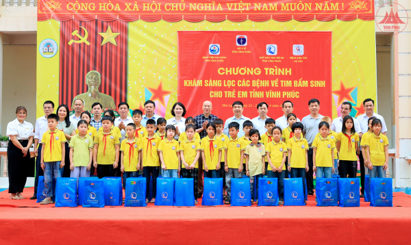 Hơn 10.300 trẻ em được khám sàng lọc phát hiện sớm bệnh tim bẩm sinh