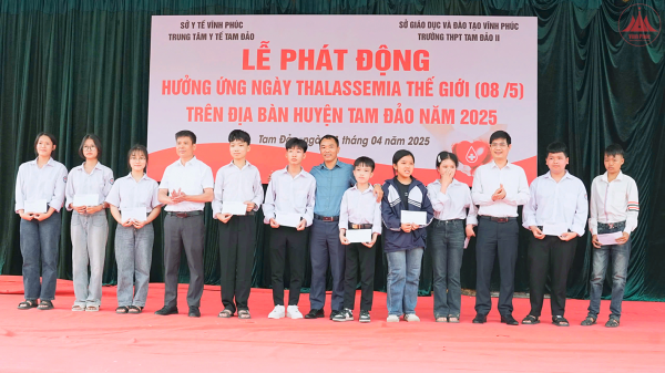 Phát động hưởng ứng Ngày Thalassemia thế giới