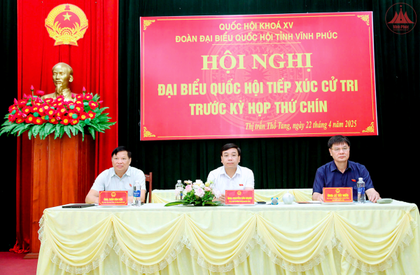 Đại biểu Quốc hội tỉnh tiếp xúc cử tri trước Kỳ họp thứ 9, Quốc hội khóa XV