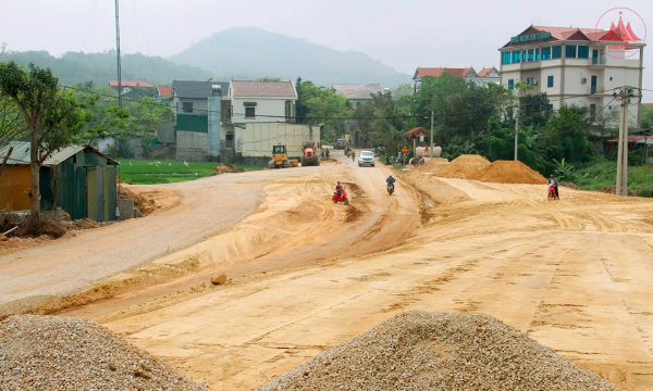 Đẩy nhanh tiến độ dự án đường Tây Thiên - Tam Sơn