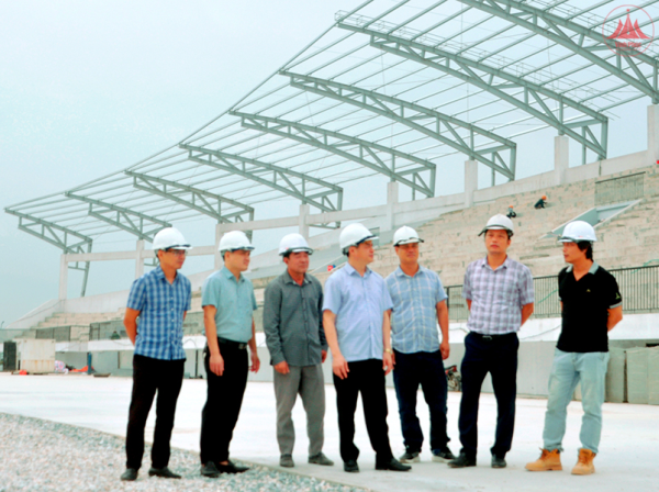 Đưa sân vận động thành phố Vĩnh Yên vào sử dụng dịp Quốc khánh 2/9