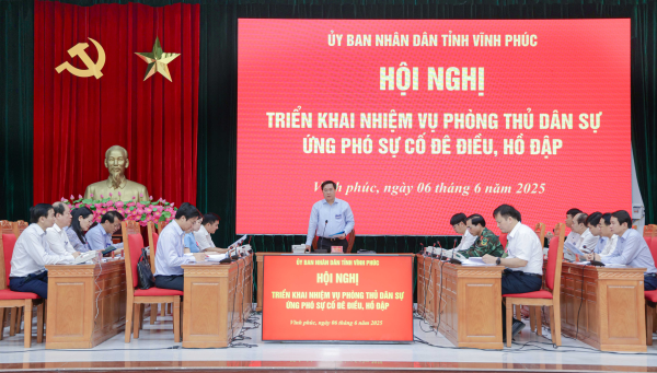 Luyện tập tổng hợp diễn tập phòng thủ dân sự, ứng phó với sự cố đê điều, hồ đập và cứu nạn, cứu hộ tỉnh năm 2025