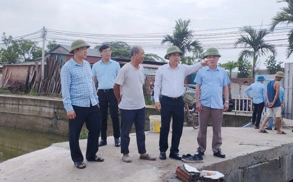 Xã Lũng Hòa, huyện Vĩnh Tường: Nhiều hộ dân tự nguyện tháo dỡ công trình vi phạm