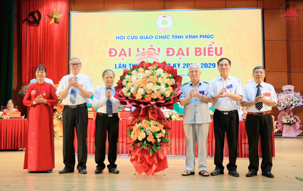 Đại hội đại biểu Hội Cựu giáo chức tỉnh lần thứ IV, nhiệm kỳ 2024 - 2029