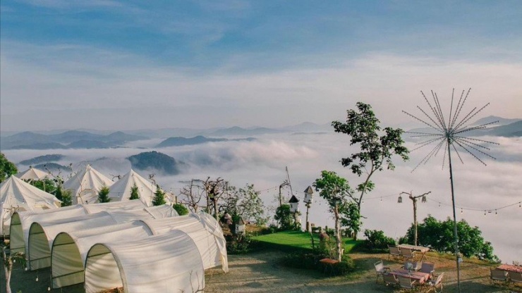 Săn mây - đặc sản du lịch của tỉnh Lâm Đồng