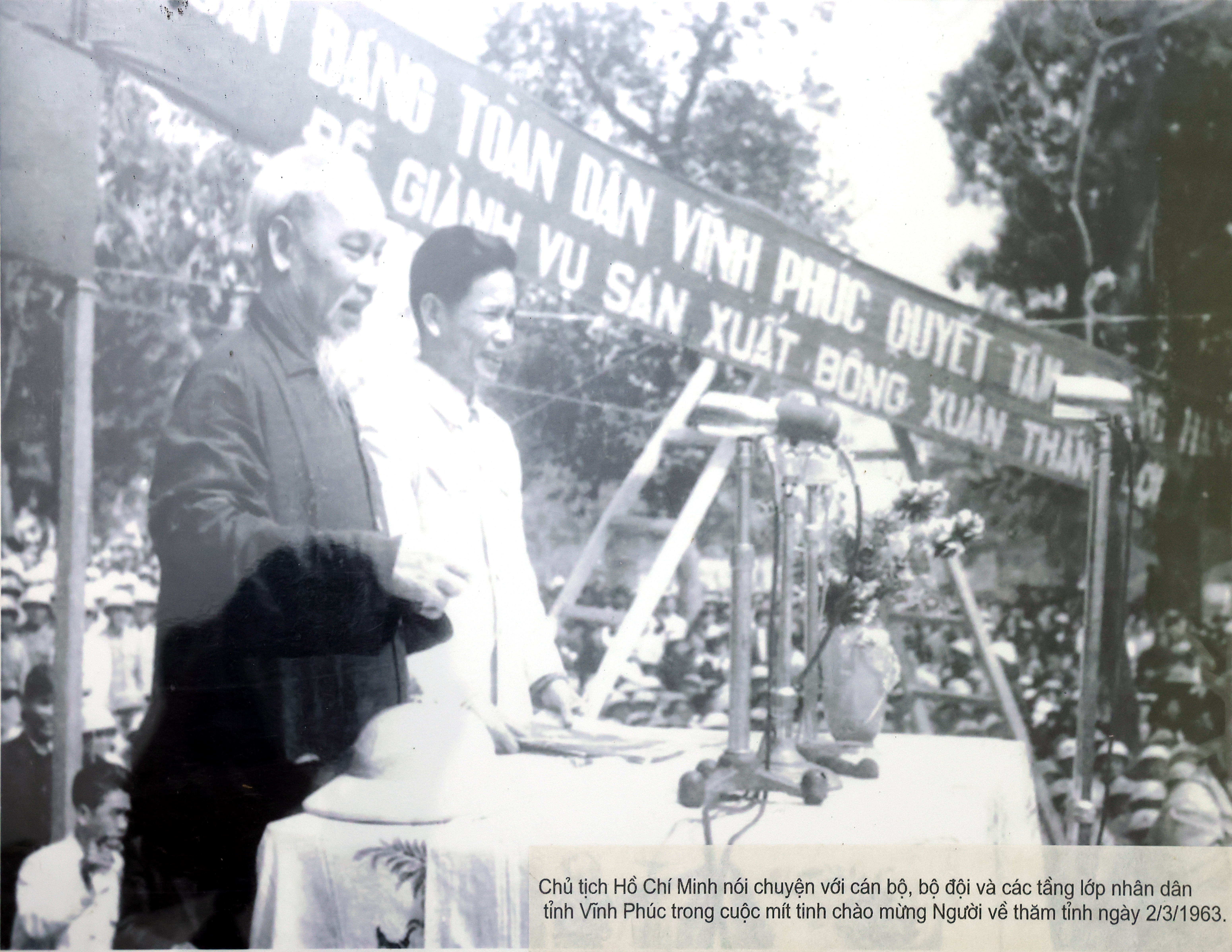 Ngày 2 tháng 3 năm 1963 - Ngày Bác Hồ về thăm Vĩnh Phúc