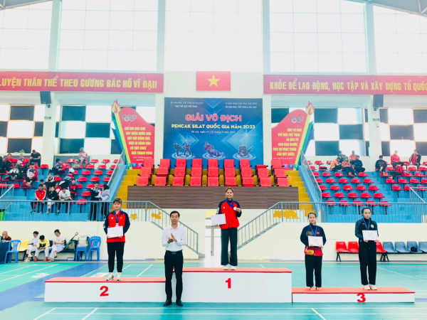 Vĩnh Phúc giành 2 Huy chương Vàng tại Giải vô địch Pencak silat quốc gia 2023