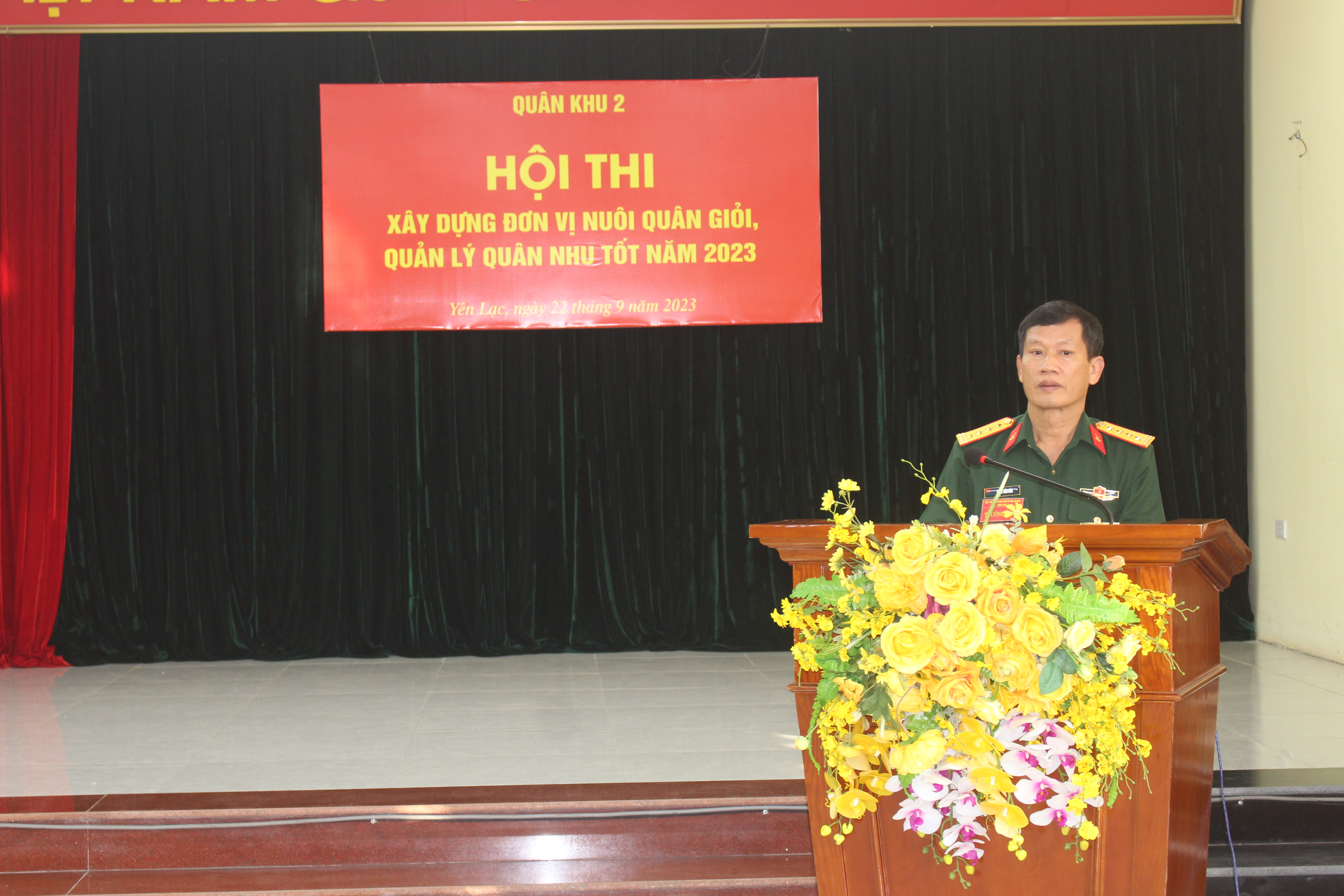 Ban CHQS huyện Yên Lạc đạt loại xuất sắc “Xây dựng đơn vị nuôi quân giỏi, quản lý quân nhu tốt”