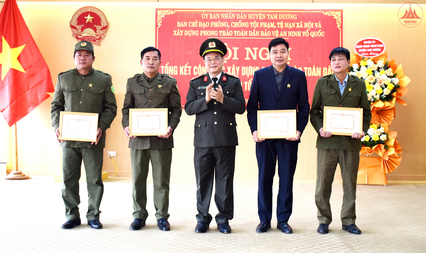 Tam Dương duy trì, nhân rộng phong trào “Toàn dân bảo vệ an ninh Tổ quốc”