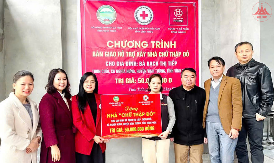Ấm áp nghĩa tình nhà Chữ thập đỏ
