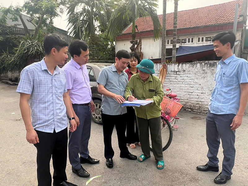 Vĩnh Tường hoàn thành việc lấy ý kiến cử tri về sắp xếp đơn vị hành chính cấp tỉnh, cấp xã
