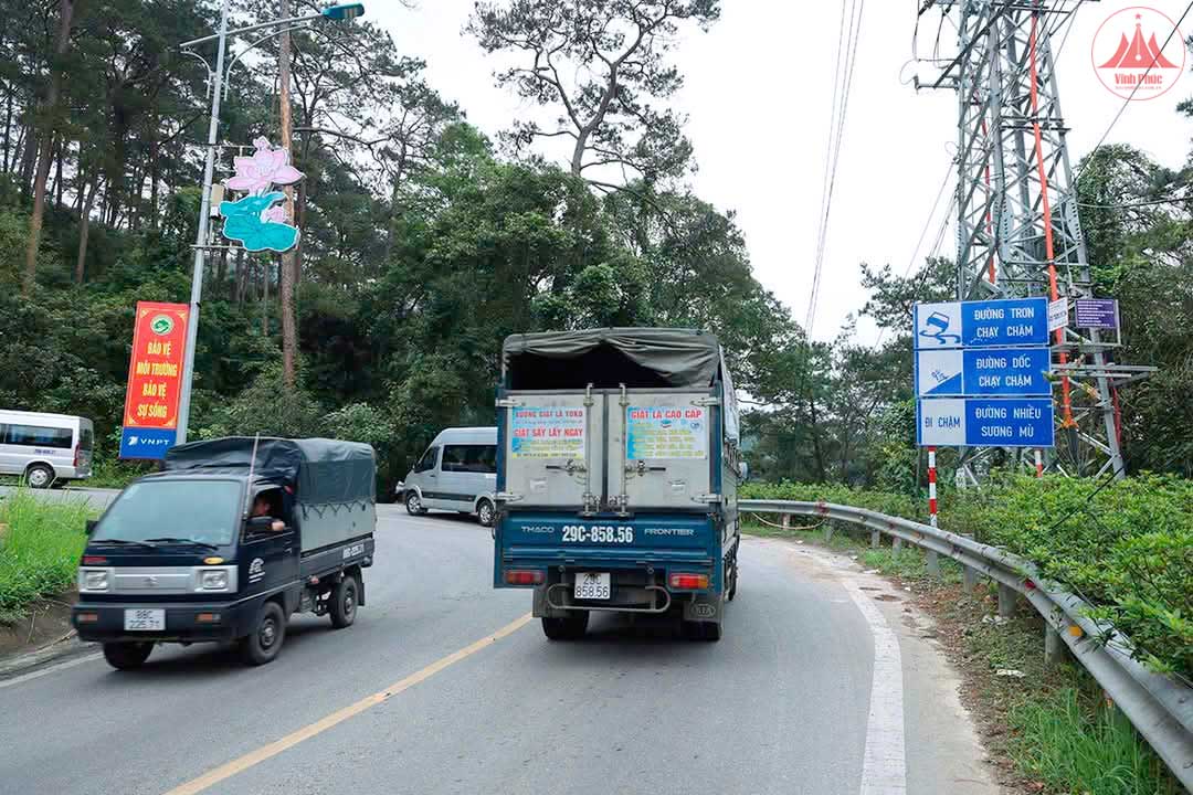 Tăng cường các biện pháp đảm bảo an toàn giao thông khi du lịch đến Tam Đảo