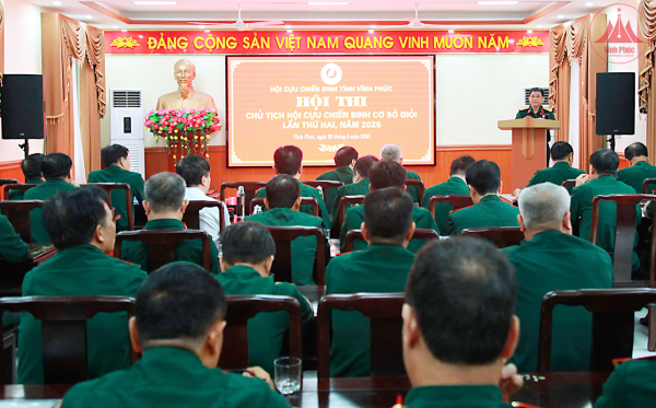 Hội thi Chủ tịch Hội Cựu chiến binh cơ sở giỏi lần thứ hai