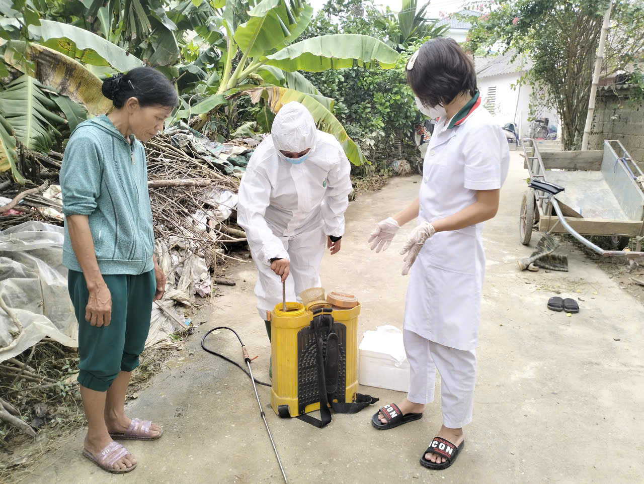Phòng, chống các bệnh truyền nhiễm mùa mưa bão