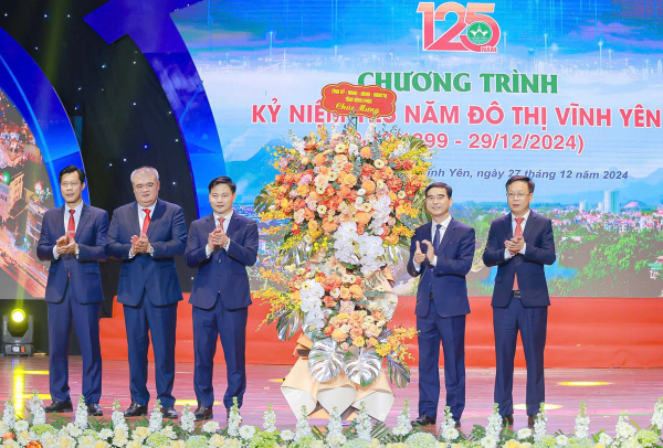 Kỷ niệm 125 năm đô thị Vĩnh Yên