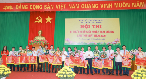 Hội thi Bí thư chi bộ giỏi huyện Tam Dương lần thứ nhất năm 2024