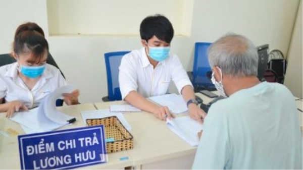 Chi trả lương hưu tháng 5 sớm (từ 25-28/4/2025)
