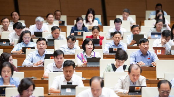 Đại biểu Quốc hội tỉnh Vĩnh Phúc cho ý kiến vào dự thảo Luật Nhà giáo