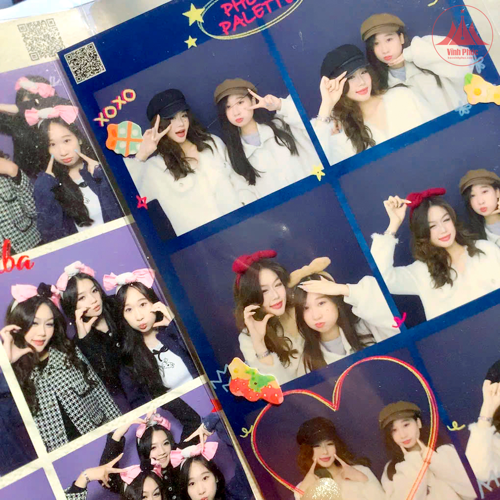 Photobooth “phủ sóng” thành phố Vĩnh Yên, thu hút giới trẻ